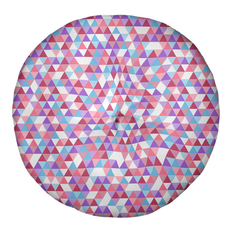 Coussin de sol Katelyn Elizabeth, 26 po x 26 po, Mauve