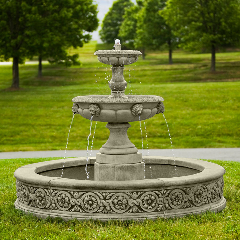 Parisienne Floor Fountain, Verde