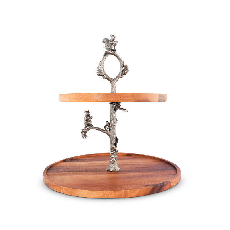 Woodland Creatures Tiered Stand