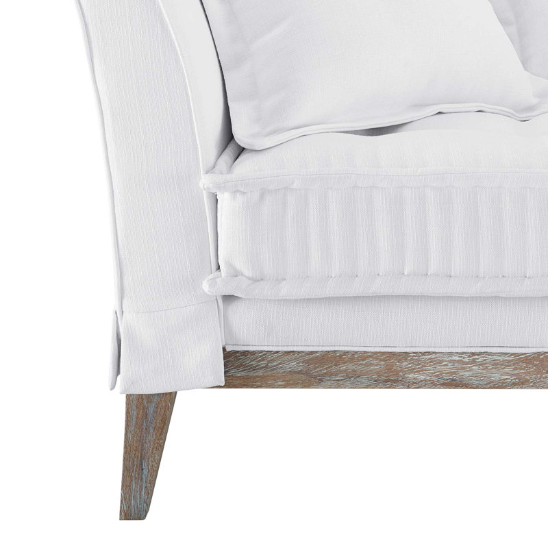 Canapés Modway Rowan, 100 % polyester blanc