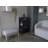 Bar Cart with 6 Built-in Wine Racks, Single-Door Cabinet, and 2 Open Shelves-1329119413