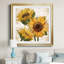Tournesol d'été I - peinture encadrée-68643867-68643864