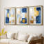ABSTRACT Series Dxxxi - Impression encadrée sur mesure de qualité supérieure - 3 pièces-414898570-414898573