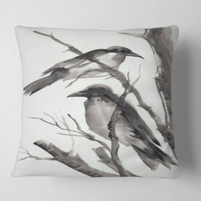 Housse et insert de coussin carré monochrome