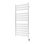 Chauffe-serviettes électrique mural 19,5 "x 51" Romano - Chrome, panneaux plats, remplis de liquide, garantie à vie