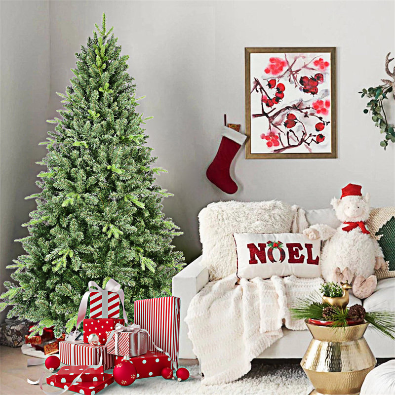 Arbre de Noël classique avec support en métal, 5'