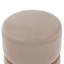 Artin 36cm W Velvet Round Footstool-324412738