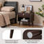 50cm W Manufactured Wood Bedside Table