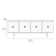 Table de buffet de 79,25 po de large Tanami