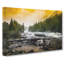 Mountain Stream View - Wrapped Canvas-56633862