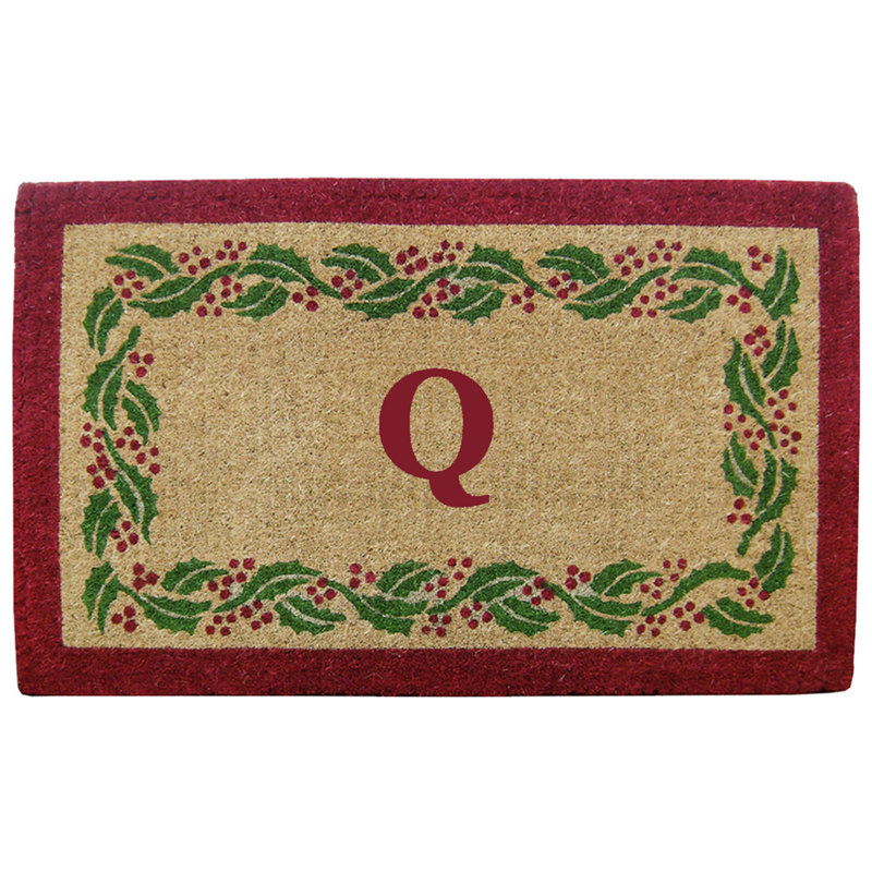 Tapis d'entrée antidérapant 36 po L x 22 po, Q