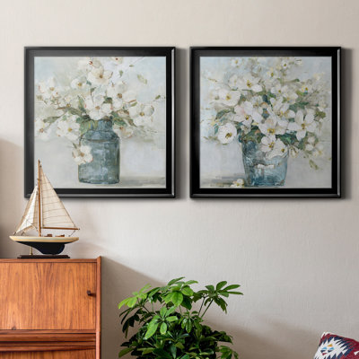 " Cottage Charmer I " 2 Piece Art Color Photography Painting
