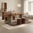 Nordic style oval dining table-2060375982