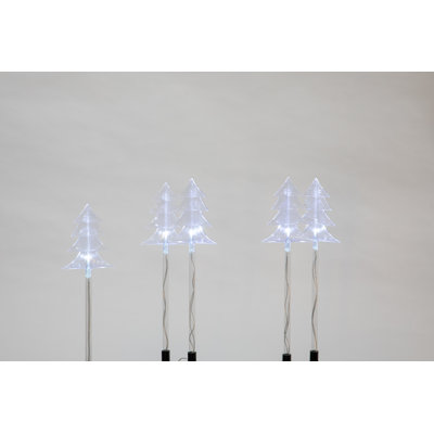 Plastic Staked Christmas Garden Stake