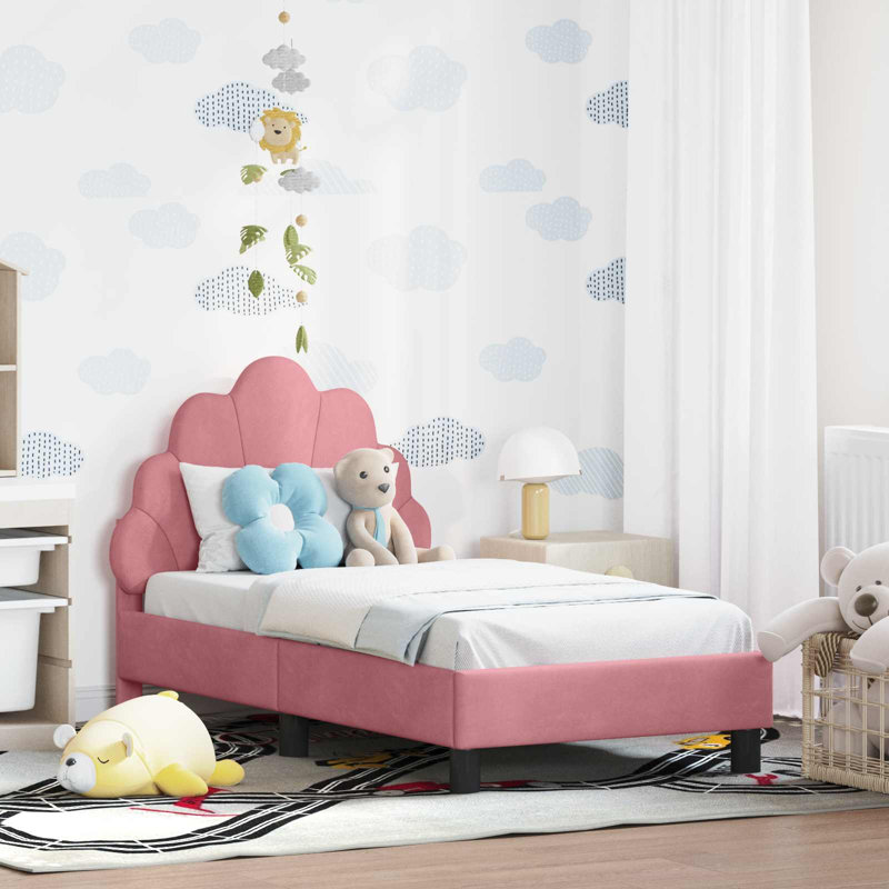 Bed Frame, Cot Bed / Toddler (70 x 140cm), Pink
