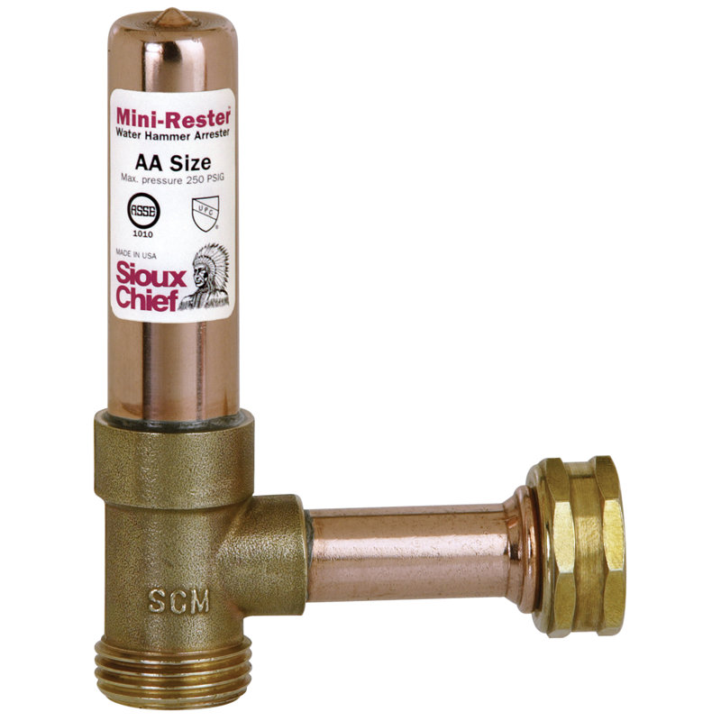 Mini Rester Brass and Stainless Steel Water Hammer Arrester