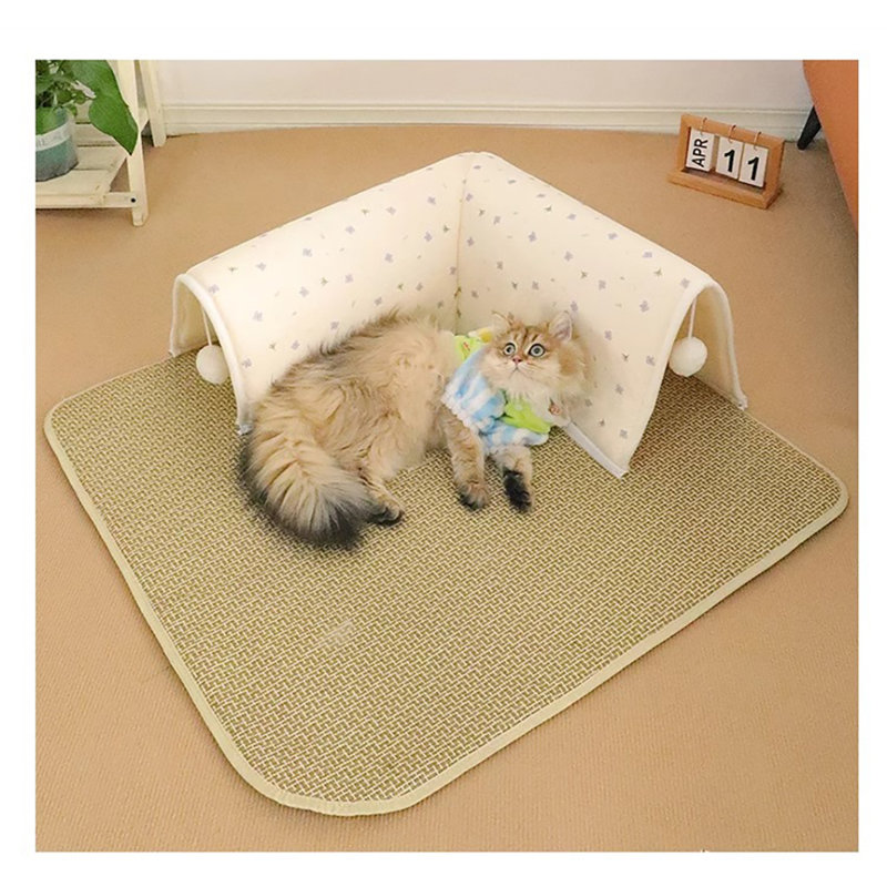 Arbre à chat H 9 po Geraine, H 9 po x l 31,40 po x L 31,40 po