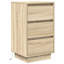 Davayah 38cm W Manufactured Wood Bedside Table-1564774143