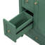 Armoire de salle de bain avec cadre en bois massif L 24 po x l 18 po avec lavabo en céramique, tablettes réglables-933383013-933383018