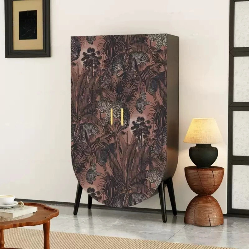 Armoire moderne à double porte minimaliste