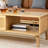 Japanese-style solid wood coffee table
