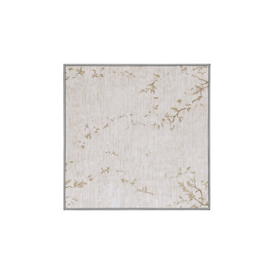 Machine Washable Gray Area Rug