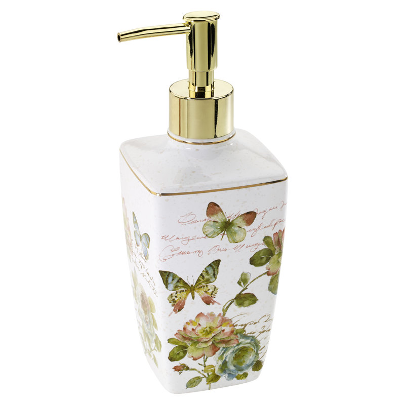 Distributeur de lotion de bain Butterfly Garden