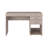 Ibare Two Drawer Computer Desk, One Lower Shelf -Light Gray-1066057246
