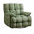 Green Faux Leather