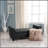 Stylish Storage Ottoman With Button Tufting And Rolled Arms, A Versatile And Elegant Addition To Any Room.-946957836