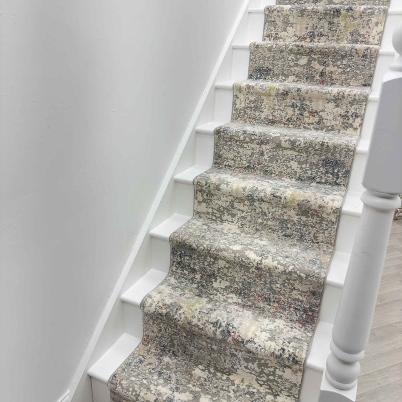 Stair Runner Abstract Area Rug, Stair Runner 66 x 450 cm