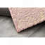Tapis luxueux en similifourrure rose doré et doré lavable à la machine Luxury-115634833