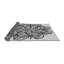 Tapis noir/blanc tissé à la machine-327770011