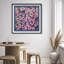 Night Blooms Shadowbox Abstract Print by Oliver Gal, Black Frame, 12 x 12-453430931-453430934