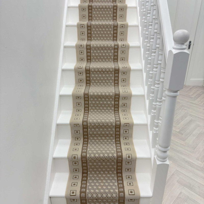 Stair Runner Geometric Area Rug, Stair Runner 60 x 600 cm