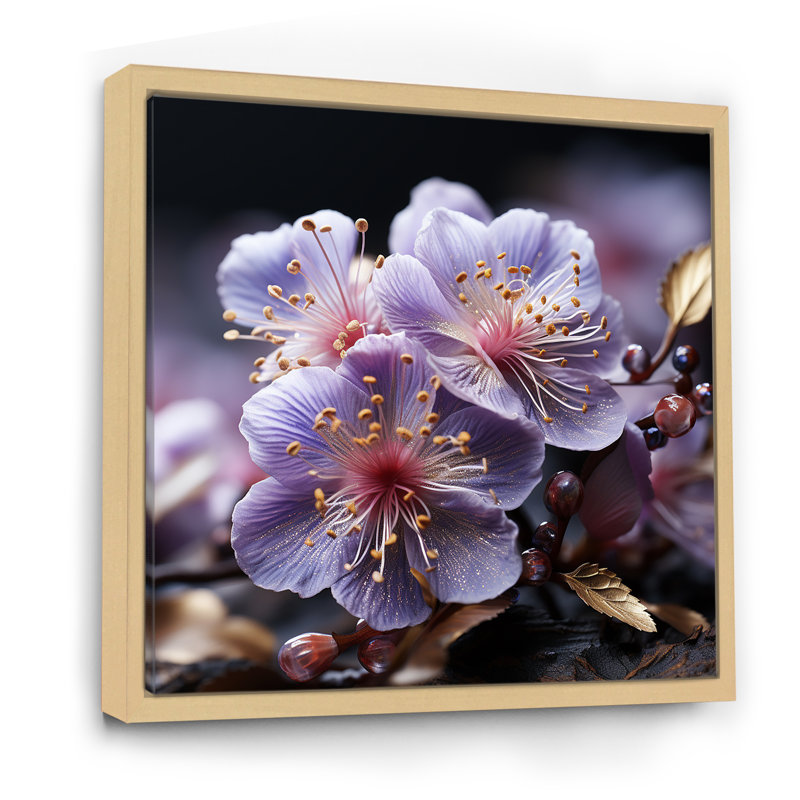 Harmony On Canvas Print, Natural Floater Framed, 30" H x 30" W x 1" D