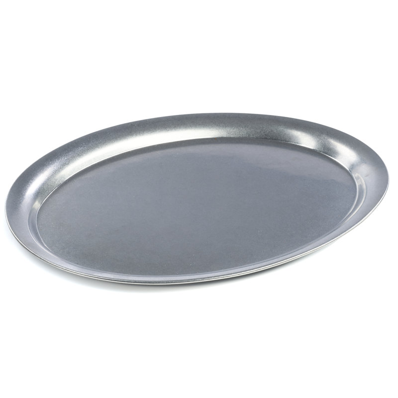 Orren Ellis Cosmos Stainless Steel Platter