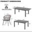 Ensemble repas extensible pour 6 personnes avec coussins-766467213