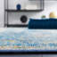 Tapis Sequoia 100 bleu ivoire / or-277898605