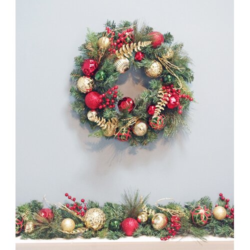 The Holiday Aisle® 72'' in. Faux Garland & Reviews | Wayfair