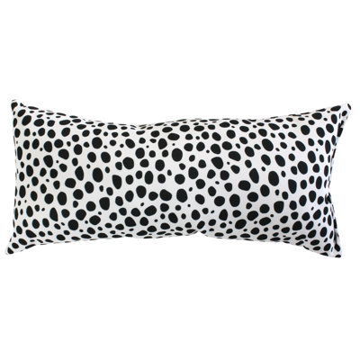 Housse de coussin rectangulaire et insert en polyester Emer