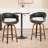 Lysha Swivel Upholstered Counter Stool-426367071