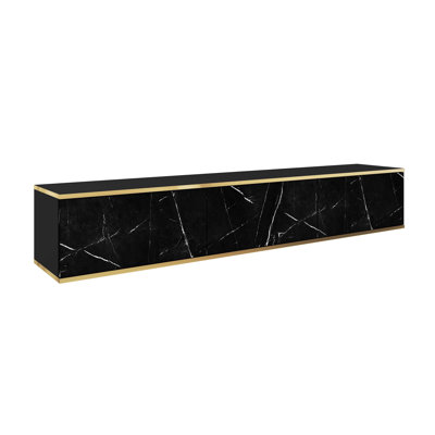 Perina Unfinished Floating TV Stand for TVs up to 78"