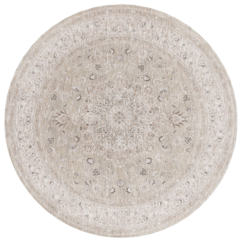 Mason 100 Performance Oriental Rug, Round 6'3"