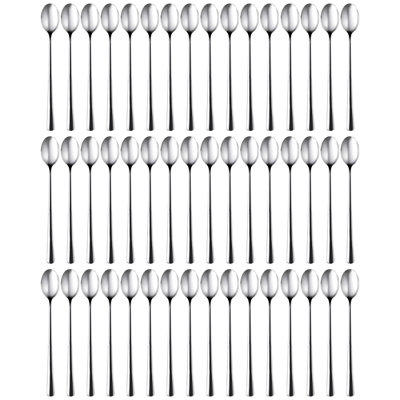 Acqua Ice Tea Spoon - 48 Pieces - Stainless Steel