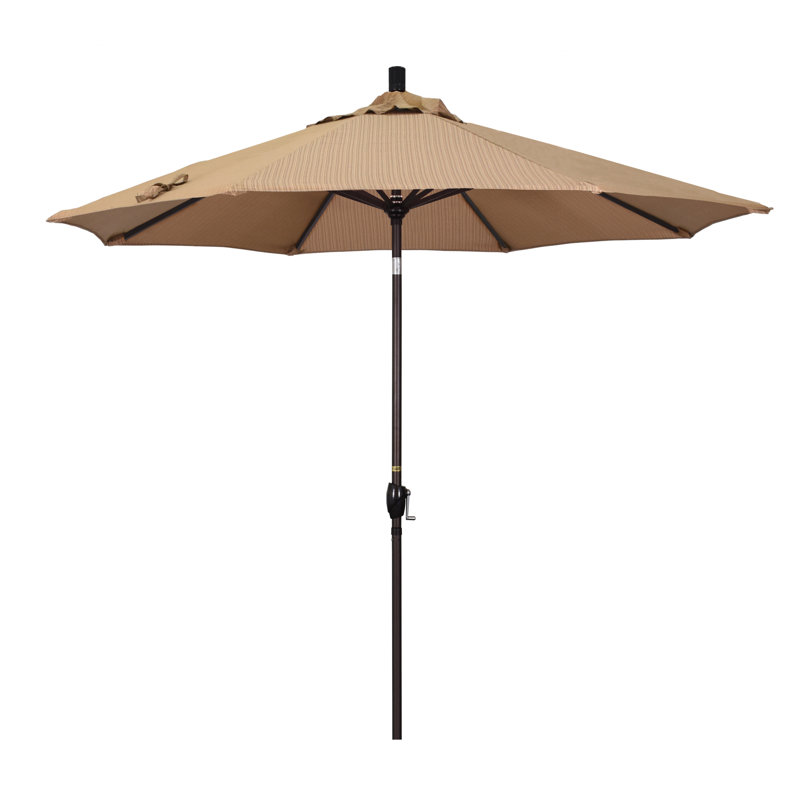 Parasol de marché 9 pi Iuka, Performance séquoia de terrasse