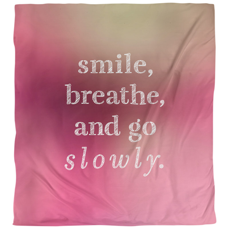 Housse de couette réversible simple et réversible quotes go, Housse de couette pour grand lit, Lueur rose