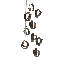Riza 9 - Light Cluster Geometric Pendant-901135962-901135963