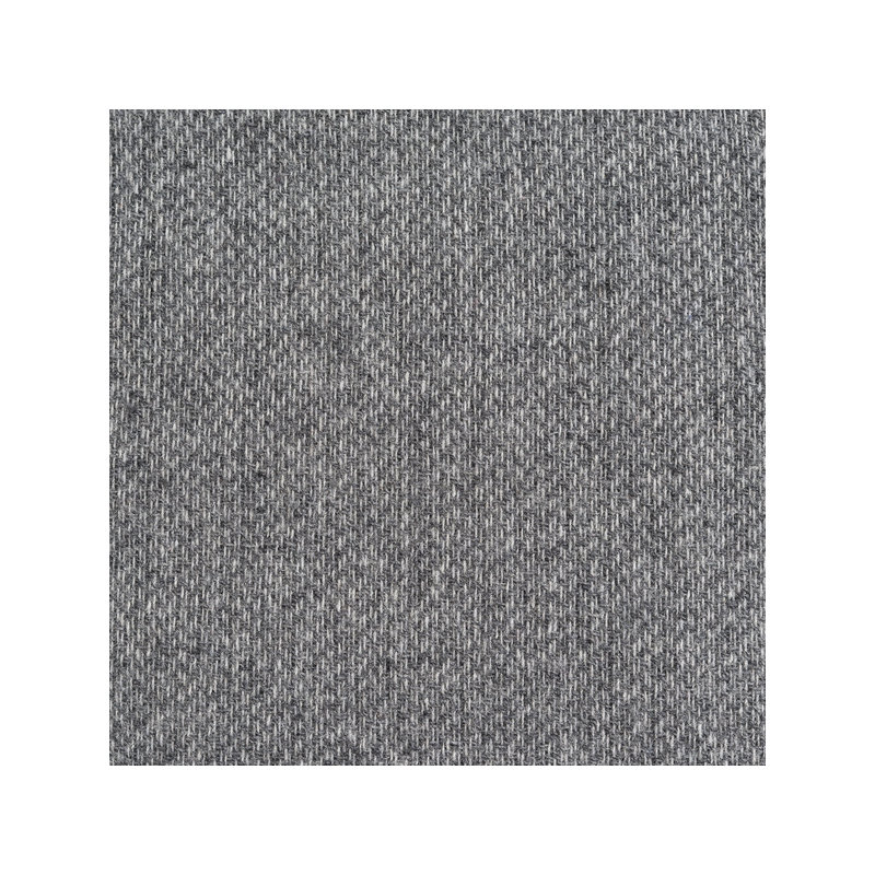  Jeté en cachemire / laine d'agneau, Gris anthracite