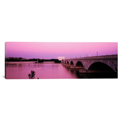 «Memorial Bridge, Washington DC, District of Columbia», reproduction de photo sur toile
